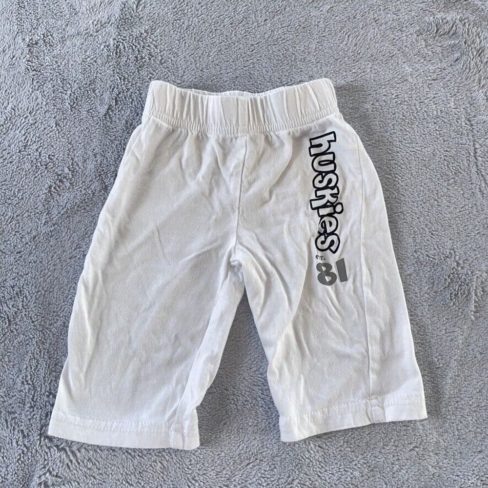 UCONN Huskies Pants White Baby Infant Campus Heritage Unisex Size 3-6 Months